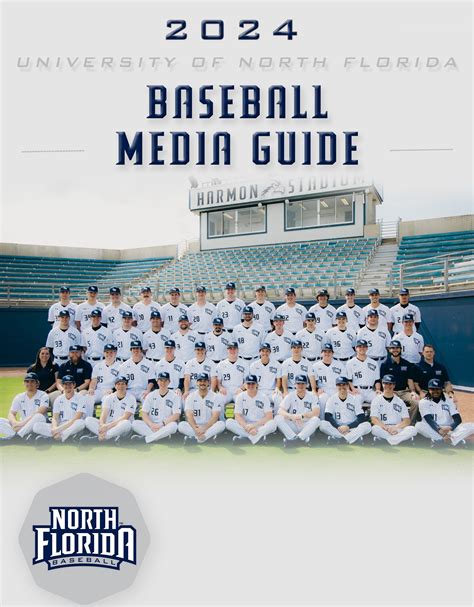 2024 Unf Baseball Almanac By University Of North Florida Athletics Issuu