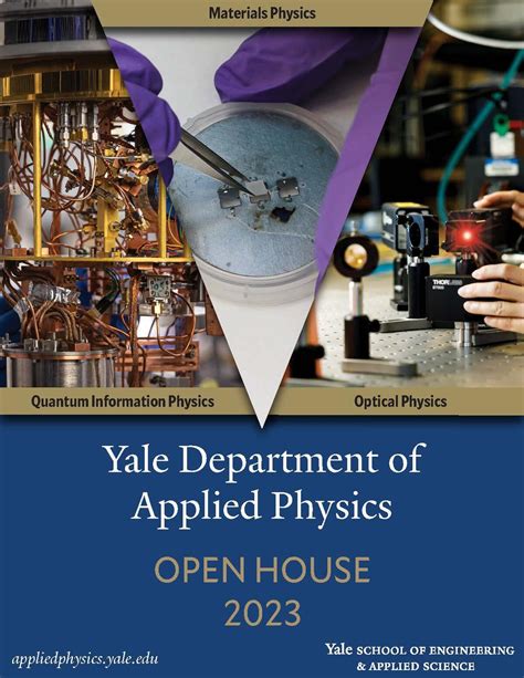 2025 Applied Physics Open House Department Of Applied Physics