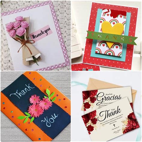 25 Homemade Diy Thank You Cards Ideas Blitsy