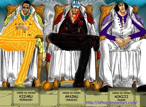 3 Admirals One Piece