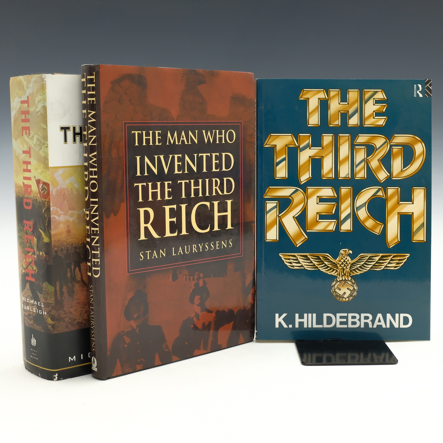 3 Books About Third Reich English K Hildebrand The Third Reich