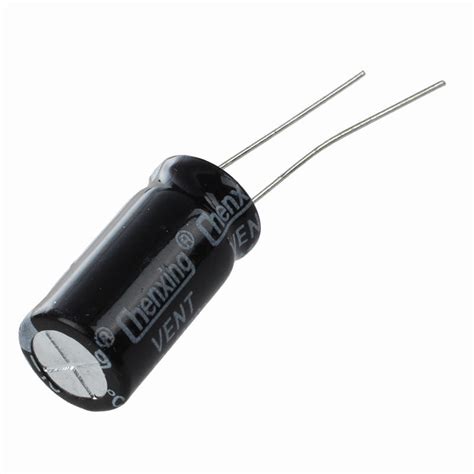 3 X 2200Uf 16V 105C Radial Electrolytic Capacitor 10X20mm Black Bed