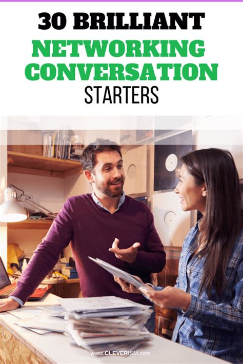 30 Brilliant Networking Conversation Starters Conversation Starters