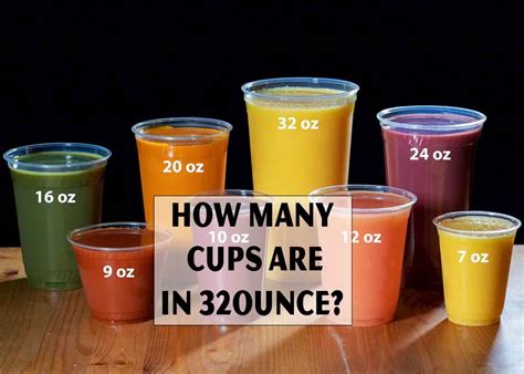 32 Oz To Cups