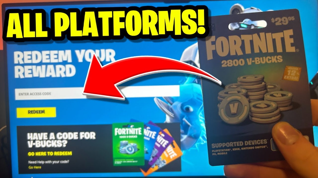 35 Free Fortnite V Bucks Codes Followchain