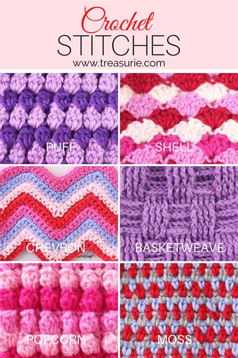 39 Types Of Crochet Stitches Amp Patterns Easy Guide With Pictures