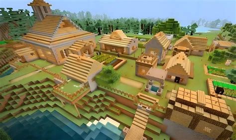 4 Villages Minecraft Seeds