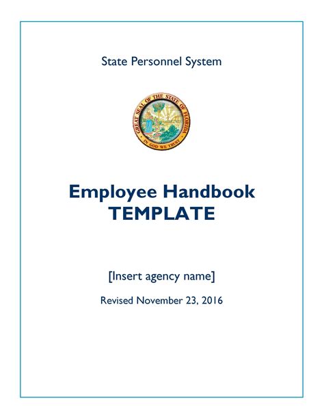 42 Best Employee Handbook Templates Examples Templatelab