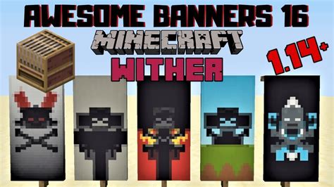 5 Awesome Minecraft Banner Designs With Tutorial 16 Youtube