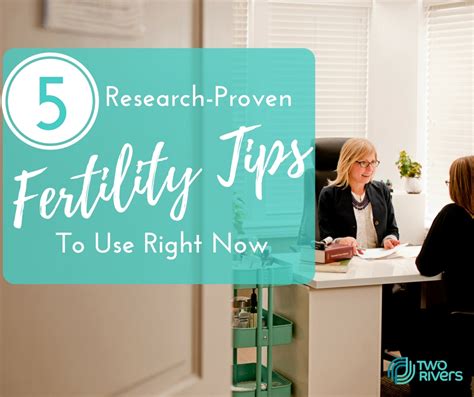 5 Evidence Based Fertility Tips Helping Couples Conceive Two Rivers