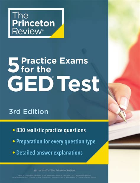 5 Practice Exams For The Ged Test 3Rd Edition Penguin Books Australia