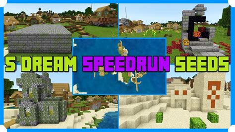 5 Stronghold Seeds For A Dream Speedrun Minecraft Bedrock Edition