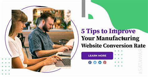 5 Tips To Improve Your Manufacturing Website Conversion Rate