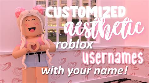 50 Cute Aesthetic Names For Roblox Design Aliyaadamson