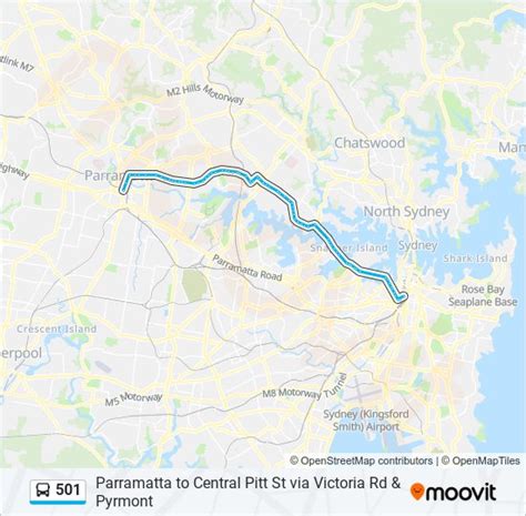 501 Route Schedules Stops Maps Central Station Belmore Park Updated