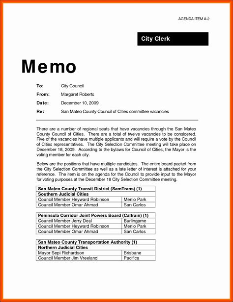 6 Professional Memo Template Sampletemplatess Sampletemplatess