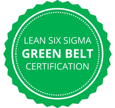 6 Sigma Green Belt: Improve Process Efficiency