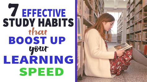 7 Effective Study Habits That Boost Up Your Learning Speed