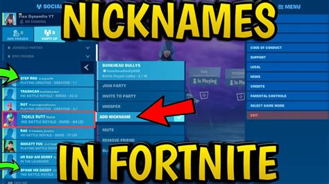 7 Epic Fortnite Names To Outplay Others