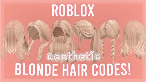 7 Hair Codes Roblox To Unlock New Looks