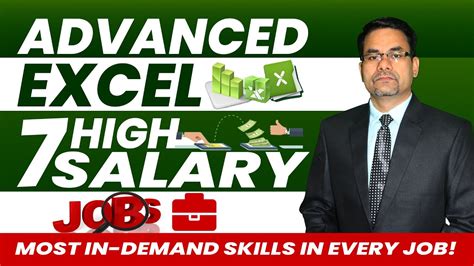 7 High Salary Jobs In Advanced Excel Advanced Excel Course For High