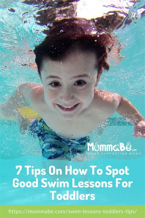 7 Tips On How To Spot Good Swim Lessons For Toddlers Pool Essentials