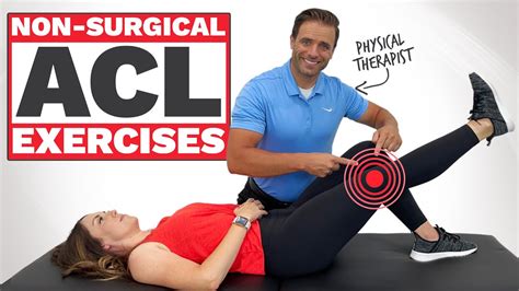 8 Best Acl Rehab Exercises Without Surgery Acl Tear Acl Tear