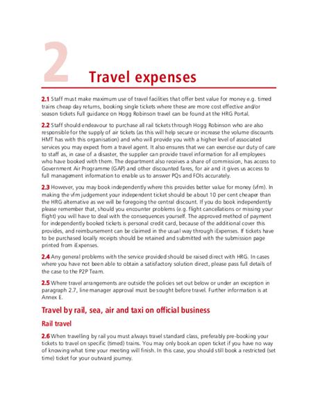 9 Travel And Expense Policy Templates Pdf Word Free Premium