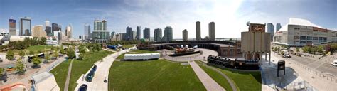 A Panoramic View Of Roundhouse Park Today Toronto Railway Historical