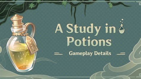 A Study In Potions Genshin Guide