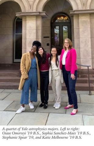 A Welcoming Place For Women In Yale Astrophysics Department Of Astronomy