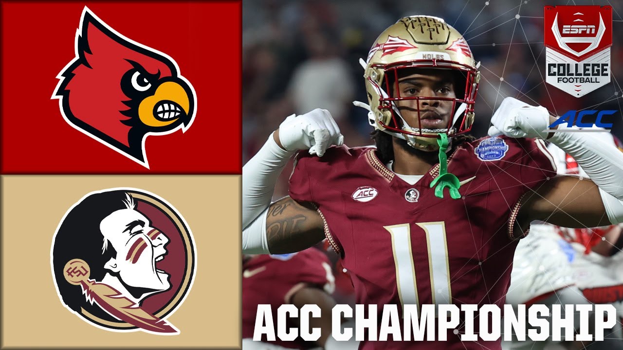 Acc Championship Louisville Cardinals Vs Florida State Seminoles