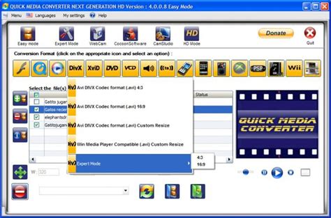 Accessible Media Quick Converter