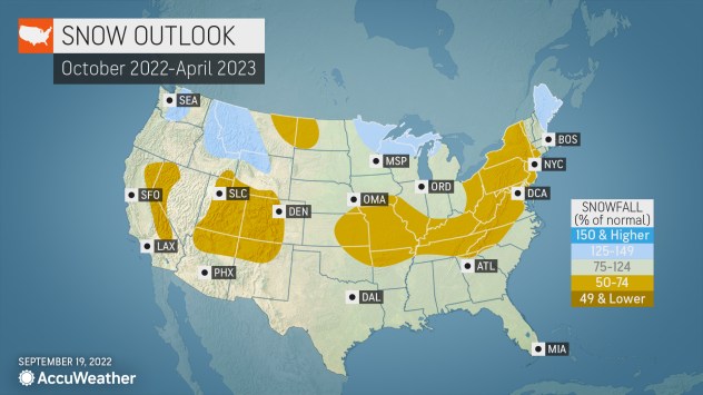 Accuweather S 2022 2023 Us Winter Forecast Community Northcentralpa Com