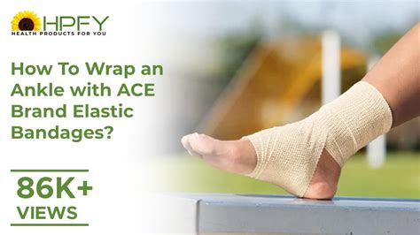 Ace Wrapping An Ankle