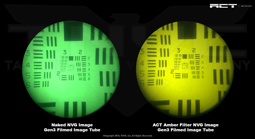 Act Amber Filter Pvs 14 Pvs 15 Pvs 18 Sentinel Dtnvg Tactical