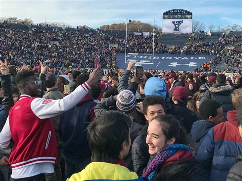 Activists Disrupt Harvard Yale Rivalry Game To Protest Climate Change