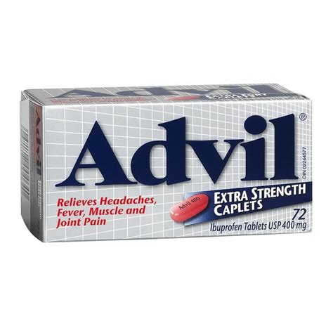 Advil 400Mg Extra Strength Ibuprofen Caplets Pharmacy For Life