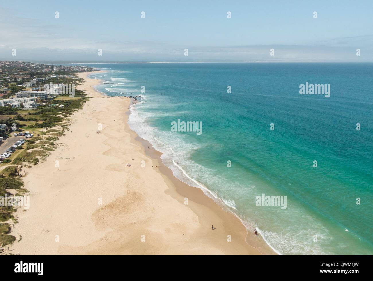 Aerial View Of Jeffreys Bay Eastern Cape South Africa Stock Photo Alamy