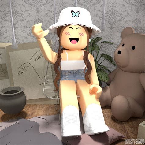 Aesthetic Roblox Girls With No Face Pin On Roblox For Content