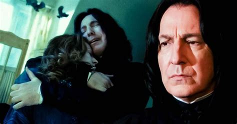 Alan Rickman S Snape Sent A Coded Message To Harry Potter Saying How