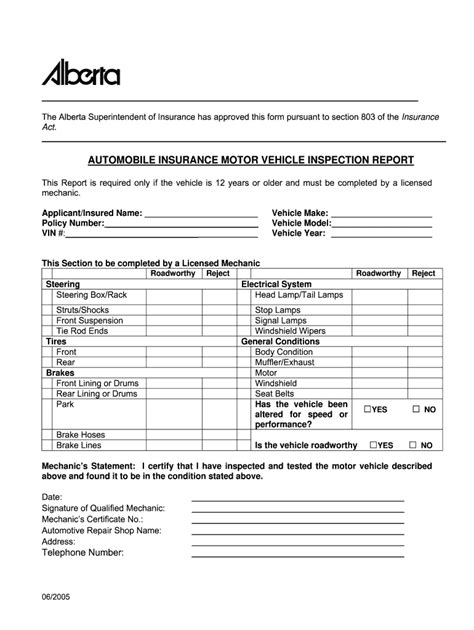 Alberta Auto Safety Inspection