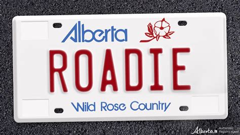 Alberta Canada License Plate