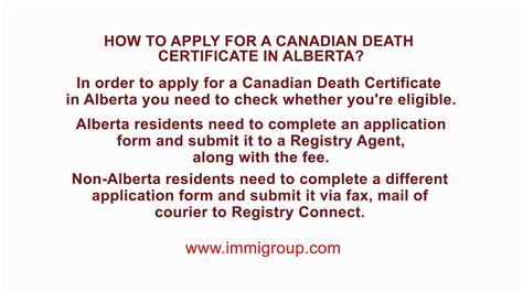 Alberta Death Records Online