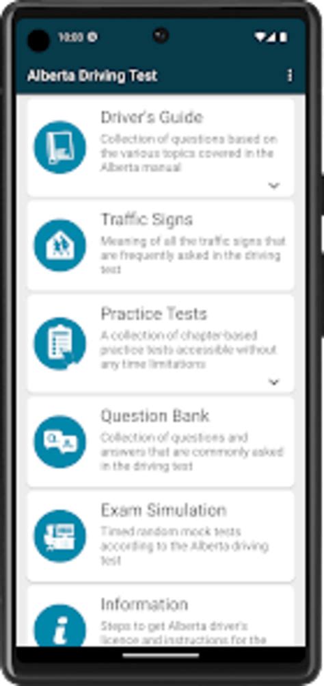 Alberta Driving Knowledge Test For Android Download