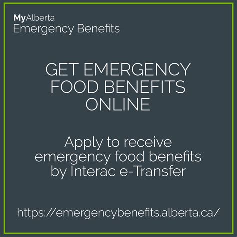 Alberta Emergency Food Benefits: Apply Now Free