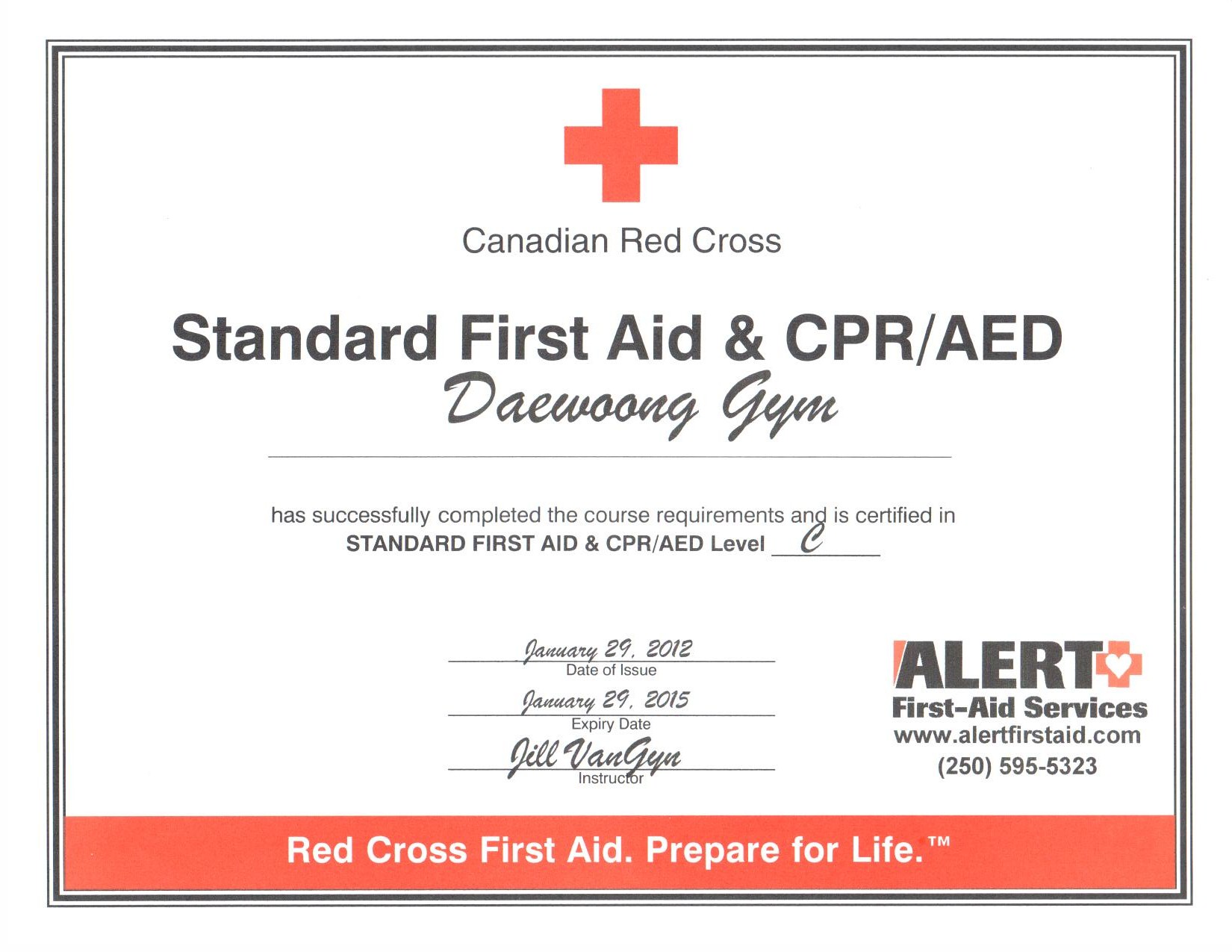 Alberta First Aid Certification