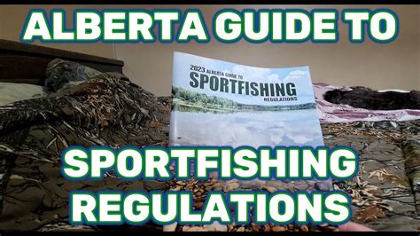 Alberta Guide To Sportfishing Regulations