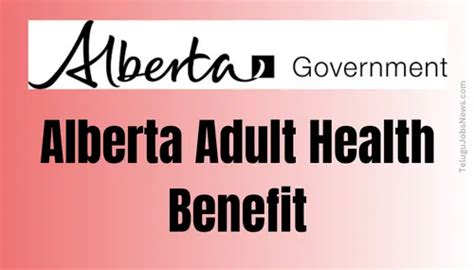 Alberta Health Benefits Health Benefited