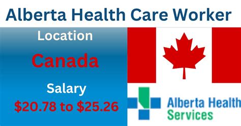 Alberta Health Care Worker Canada Nokri24 In